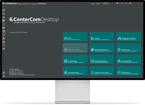 Verwaltungssoftware Fitnessstudio